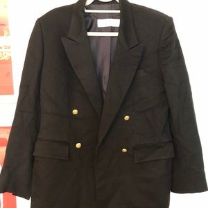 Black Cashmere Blazer